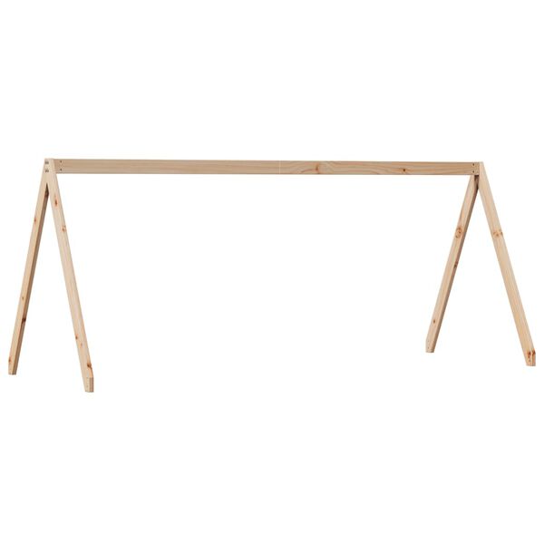 vidaXL Tetto per Letto Bambini 199x95,5x88 cm Legno Massello di Pino