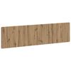 vidaXL Testiera da Muro ZWOLLE Rovere Artigianale Legno ingegnerizzato