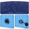vidaXL Piscina Pieghevole per Cani Blu 80 x 80 x 20 cm PVC