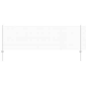 vidaXL Recinzione con Posto Argento