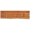 vidaXL Mensola Muro 100x30x3,8cm Rettangolare Legno Acacia Bordi Vivi