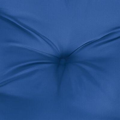 vidaXL Cuscini per Pallet 4 pz Blu 50x50x7 cm Tessuto Oxford