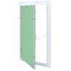 vidaXL Pannello di Accesso Verde e Argento 30 x 45 cm