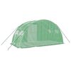 vidaXL Serra con Telaio in Acciaio Verde 8 m&sup2; 4x2x2 m