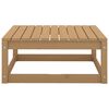 vidaXL Set Salotto da Giardino 9pz Marrone Ambra Legno Massello Pino