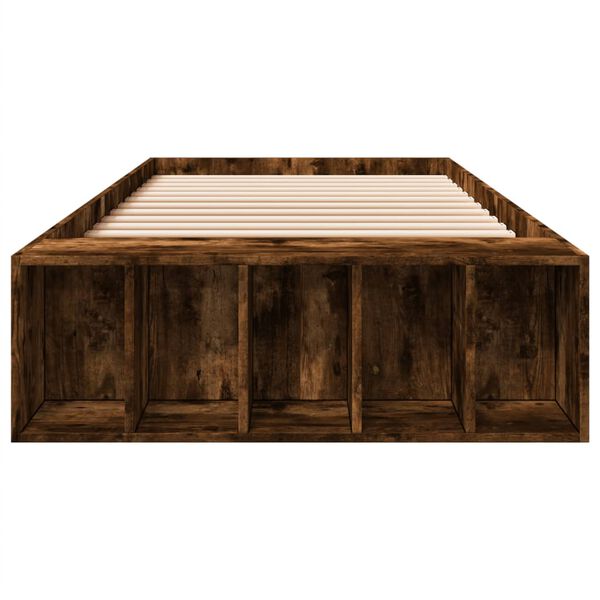 vidaXL Giroletto Rovere Fumo 75x190 cm in Legno Multistrato