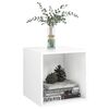 vidaXL Armadietto a Muro Bianco 37x37x37 cm in Legno Multistrato