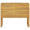 vidaXL Mobile da Bagno 90x40x75,5 cm in Legno Massello di Teak