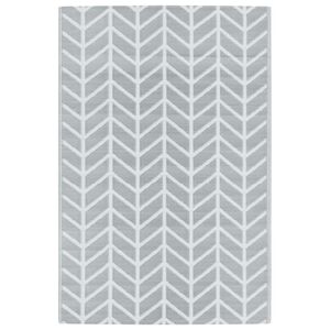 vidaXL Tappeto da Esterni ARAKIL Grigio 120x180 cm in PP