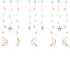 vidaXL Luci Fatate Stella e Luna con Telecomando 345 LED Colorate