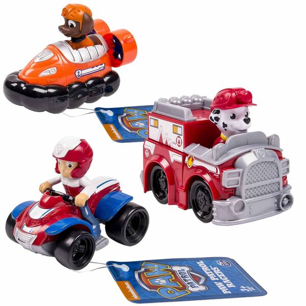 Paw Patrol Set Veicoli 3 pz Rescue Racers 6 6026590