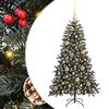 vidaXL Albero di Natale artificiale con 150 LED Verde 120 cm