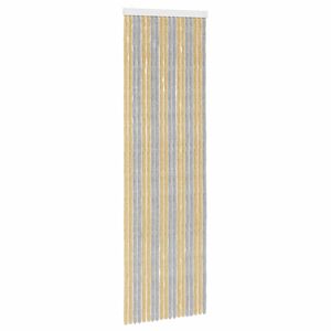 vidaXL Tenda per insetti in chenille Grigio e Beige 56 x 185 cm