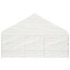 vidaXL Gazebo con Tetto Bianco 20,07x5,88x3,75 m in Polietilene