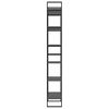vidaXL Scaffale Alto Grigio 100x30x210 cm in Legno Multistrato