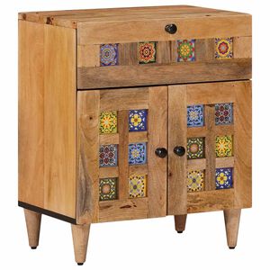 vidaXL Armadio da Notte Naturale 50 x 33 x 60 cm