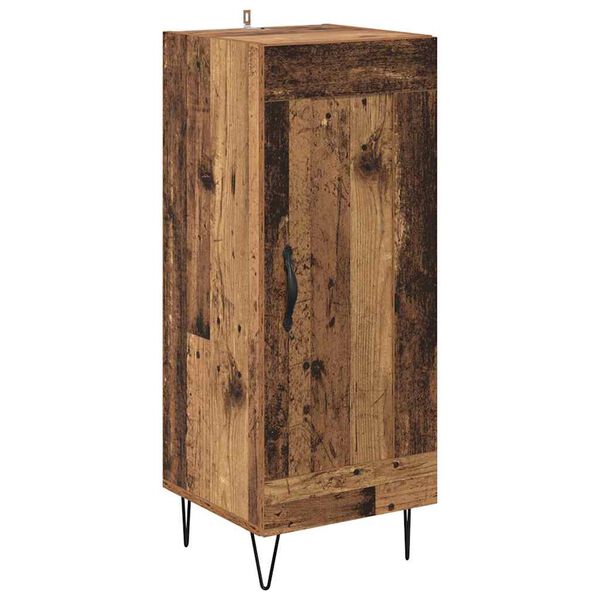 vidaXL Credenza Legno vecchio 34,5 x 34 x 90 cm