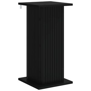 vidaXL Supporto per piante Nero 30,5 x 30 x 60,5 cm