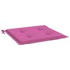 vidaXL Cuscini per Sedia 4 pz Rosa 50x50x4 cm in Tessuto