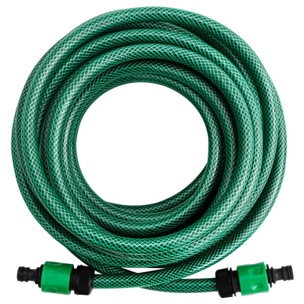 vidaXL Tubo Flessibile per Piscina Verde 30 m PVC