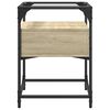 vidaXL Comodino Rovere Sonoma 40x40x55 cm in Legno Multistrato
