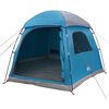 vidaXL Tenda Familiare Igloo per 6 Persone Blu Impermeabile