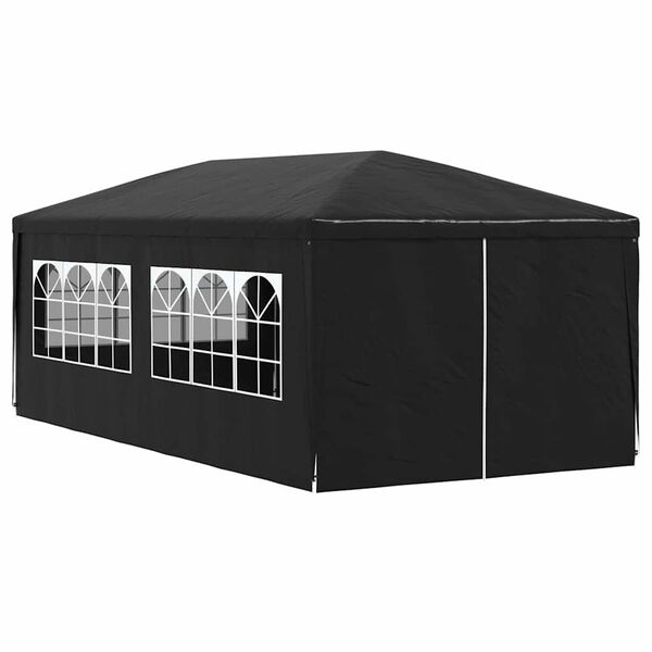 vidaXL Tenda per Feste 3x6 m Antracite