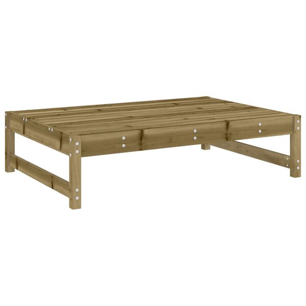 vidaXL Set Salotto da Giardino 2 pz in Legno Impregnato di Pino