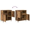 vidaXL Credenza Legno vecchio 60 x 35 x 70 cm