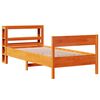 vidaXL Letto senza Materasso Marrone Cera 90x200 cm Legno di Pino