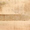 vidaXL Comodini 2pz 37x32x50 cm in Legno Massello di Mango Grezzo