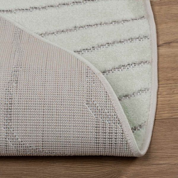 vidaXL Tappeti per area Rotondo PALMERAS Verde &Oslash; 120 CM Poliestere