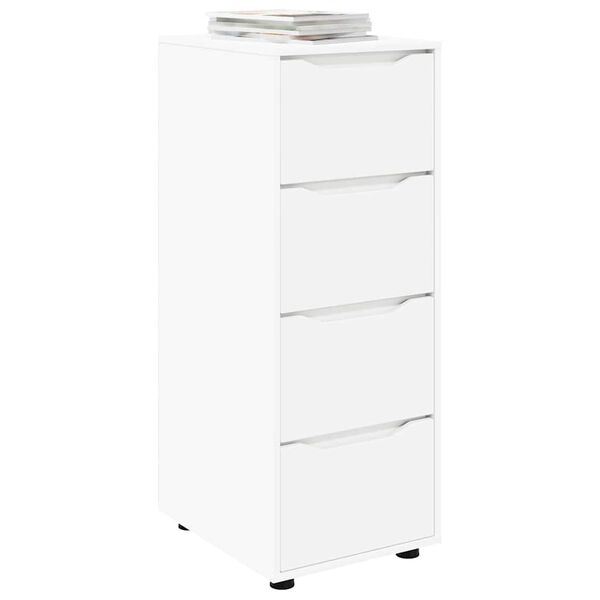 vidaXL Armadio Bianco 40 x 48 x 105 cm Legno multistrato