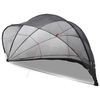 vidaXL Dome Piscina Nero 546 x 516 x 250 cm