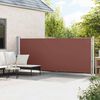 vidaXL Tenda Laterale Retrattile per Patio 600x160 cm Marrone