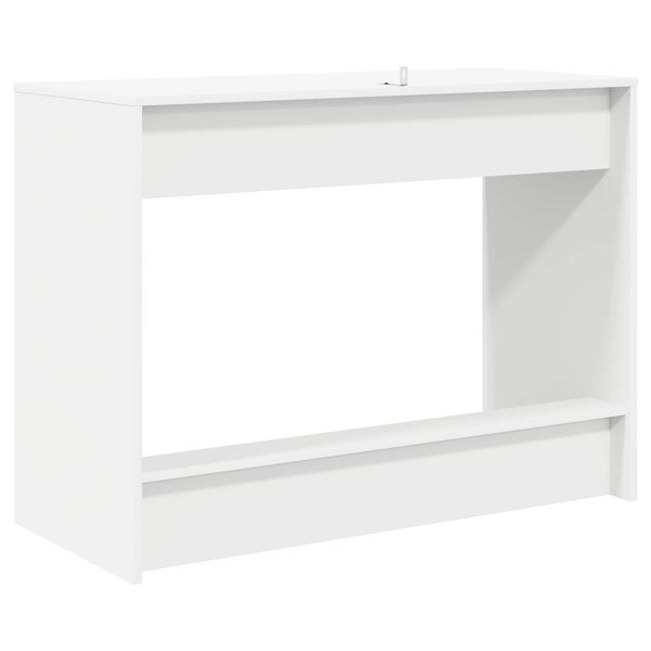 vidaXL Scrivania Letto Bianco 100 x 45 x 75 cm Legno multistrato