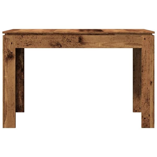 vidaXL Tavolo da Pranzo Legno Antico 120x60x76 cm in Truciolato