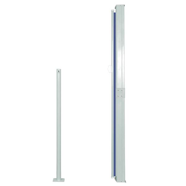 vidaXL Tenda da Sole Laterale Retrattile 160 x 500 cm Blu