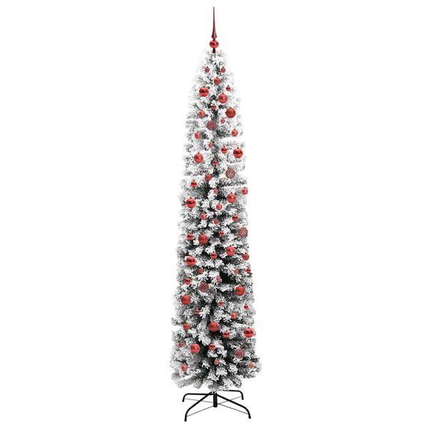 vidaXL Albero di Natale artificiale con 300 LED Verde 240 cm