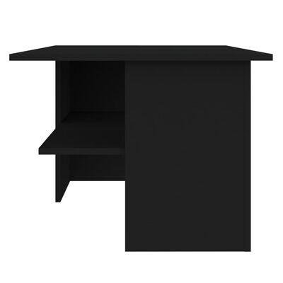 vidaXL Tavolino da Salotto Nero 90x60x46,5 cm in Legno Multistrato