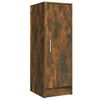 vidaXL Scarpiera Rovere Fumo 32x35x92 cm in Legno Multistrato