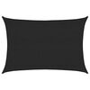 vidaXL Vela Parasole 160 g/m&sup2; Nera 3,5x5 m in HDPE