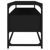 vidaXL Mobile Porta TV Nero 100x35x45 cm in Legno Multistrato