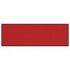 vidaXL Tappetino Rosso e Nero 60 x 180 cm 100% Poliammide
