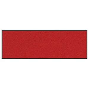 vidaXL Tappetino Rosso e Nero 60 x 180 cm 100% Poliammide