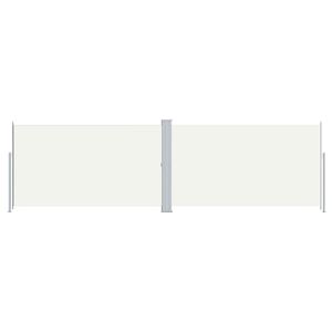 vidaXL Tenda da Sole Laterale Retrattile Crema 180x600 cm