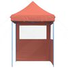 vidaXL Tenda Party Terracotta 200 x 200 x 306 cm Tessuto Oxford