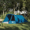 vidaXL Tenda a tunnel con tetto Blu e Grigio 328 x 228 x 115 cm