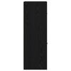 vidaXL Armadio da Apoteca Rovere nero 40 x 41 x 118 cm