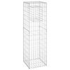 vidaXL Cesto a Gabbione a Torre 40x40x140 cm in Ferro